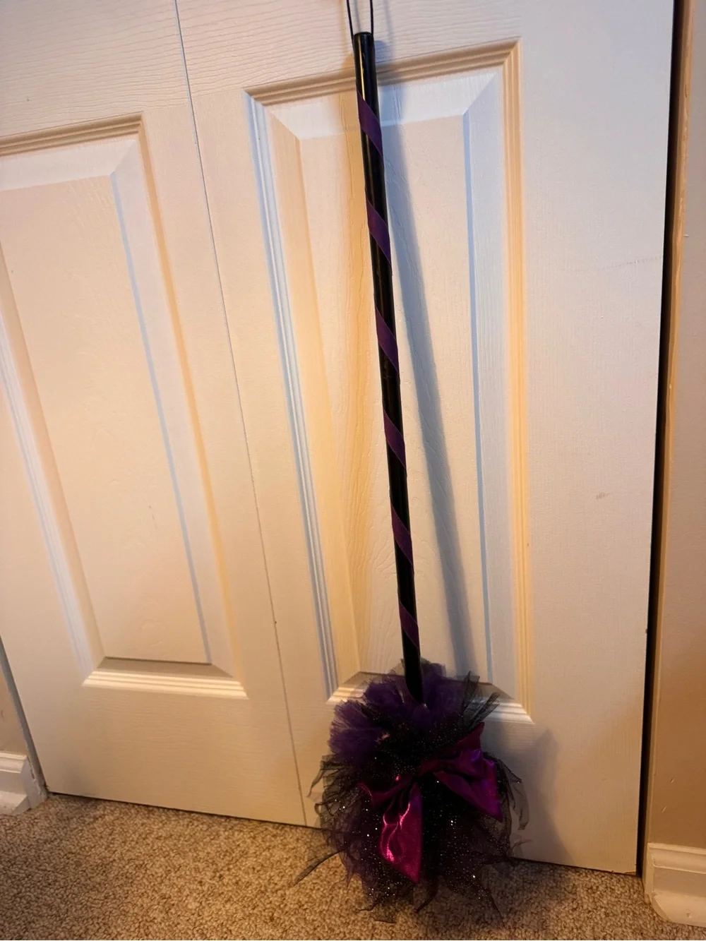 Spirit Purple and Black Sequin Witch Costume for Kids